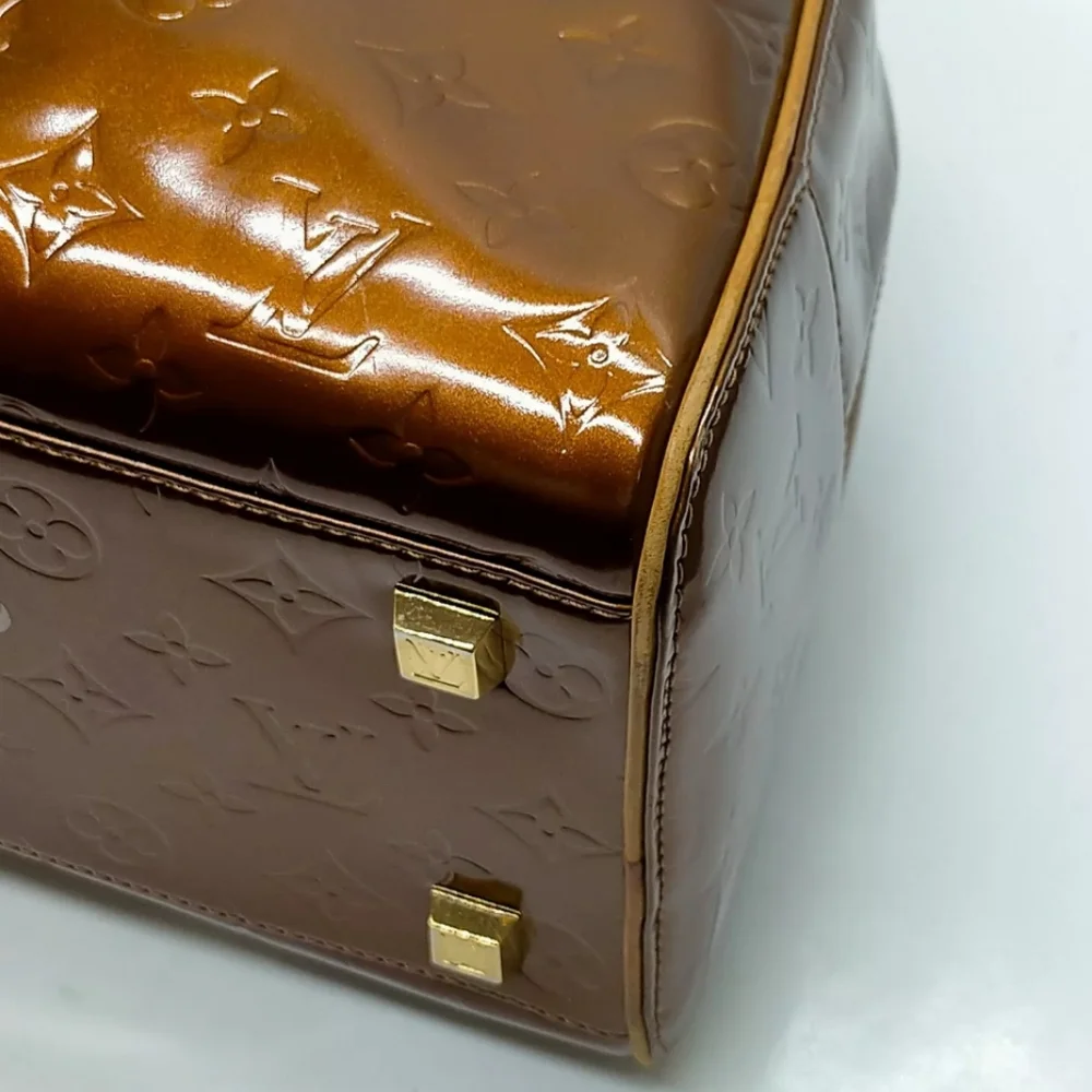 Louis Vuitton LV‎ Hand Bag Thompson Street Brown Vernis - Picture 7 of 10